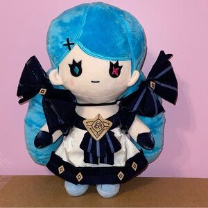 League of legends Gwen kawaii lolita doll plush stuffed animal toy LOL wild rift